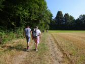  Blick auf die Wanderstrecke 