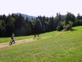  Blick auf die Wanderstrecke 