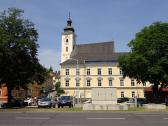  Blick zur  Kath. Pfarrkirche Hl. gidius 