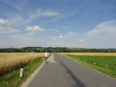  Blick auf die eintnige Wanderstrecke 