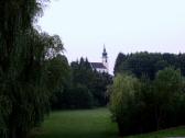 Blick zur Kath. Pfarrkirche hl. Maria Magdalena in Altenmarkt 