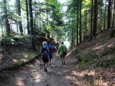  Blick auf die Wanderstrecke 