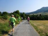  Blick auf die Wanderstrecke 