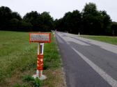 Wanderroute entlang der Kchlinger Strae - mit Infotafel
