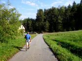  Blick auf die Wanderstrecke bei Kleinotten 