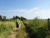  Blick auf die Wanderstrecke 