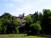  Fernblick zur Kath. Pfarrkirche Echsenbach 