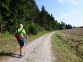  Blick auf die Wanderstrecke 