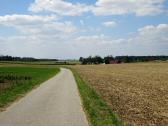  Blick auf die Wanderstrecke zum Ort Ganz 