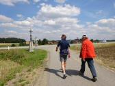  Marathonis beim "Schuh-Kreuz" Nhe Reinsbach 