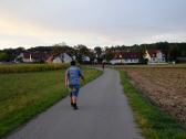  Wanderroute auf dem "Hsiweg" nach Unterasbach 