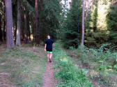  Blick auf die Wanderstrecke 