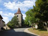  nochmals der Blick zur Evang. St. Johannes Kirche 