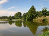  Blick auf den Weiher in der Nhe von Zautendorf 