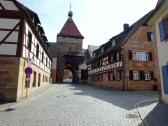  Blick vom Marktplatz zum Oberen Tor "Brusela" 