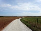  Blick auf die eintnige Wanderstrecke 