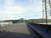  Blick ber das Laufwasserkraftwerk Melk 