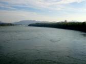  schner Fernblick vom Donaukraftwerk flussabwrts 