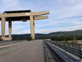  Blick ber das Laufwasserkraftwerk Melk 