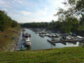  Blick zum Bootshafen Luberegg 