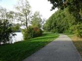 Wanderroute entlang des Altarms 