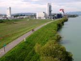  Blick von der Brcke auf den Treppelweg Richtung Pchlarn 