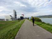  auf dem Treppelweg zurck nach Pchlarn 