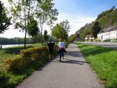 2 bekannte deutsche Marathonis auf der zweiten Runde in der Gegenrichtung