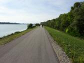 Wanderroute auf dem Treppelweg wieder Richtung Pchlarn 