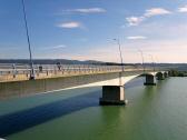  Blick auf die Donaubrcke Pchlarn 