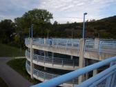  Blick auf die Rad- und Gehwegrampe 