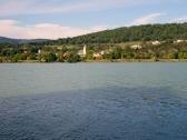 der schne Fernblick ber die Donau nach Klein Pchlarn 
