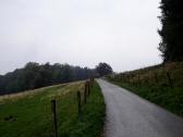 Blick auf die Wanderroute 