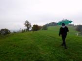  Wanderweg am Hhenrcken des Rastbergs 