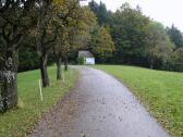  Blick auf die Wanderstrecke zur Kapelle 