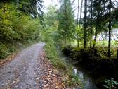  Wanderroute entlang der Treffling 
