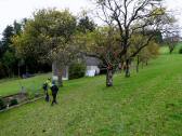   Blick auf die Wanderroute 