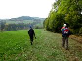  Blick auf die Wanderstrecke 