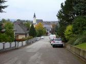  Fernblick zur Pfarrkirche hl. Stephan in Biberbach 