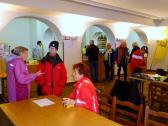  Wanderer im Startlokal 