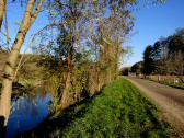 Wanderroute entlang des Kamps und der Schweinefarm 