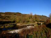 Blick auf den Kamp unterhalb der Zbinger Wehr