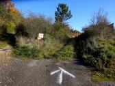  Wanderroute auf den Gterweg Lauser zur "2. K+L 