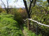  Wanderroute ber den Rudisteig in den Ort Zbing 