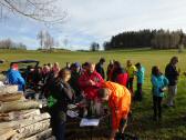  Marathonis bei der 1. Labestelle 