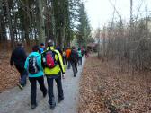  Blick auf die Wanderstrecke 