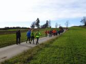  Wanderroute Richtung Hofl 