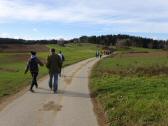  Wanderroute Richtung Hofl 