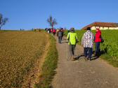 Wanderroute bergan auf dem Rabenberg zum Gehft Hhenhartner