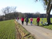  der Blick auf die lange Wanderstrecke 